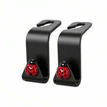 2pcs Resin Beetle Decorative Car Seat Hooks Hidden Backrest Hooks Multi-Functional Creative Small Hooks - A - View 8