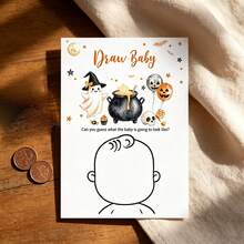 20/40pcs Baby Shower Game Cards, Minimalist Party Activity, Suitable For Baby Shower, Birthday Party, Gender Reveal (3 Styles Available) - Multicolor - View 11