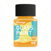 12 Colors 30ML Glass Paint Set, DIY Stained Glass Painting Kit For Glass Art, Hand-Painted Graffiti, Outline Drawing & Creative Decorative Painting, Waterproof Vibrant Pigment Paint For Crafts, Home Decor & Art Projects - Sets - View 19