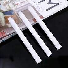 6pcs White Liquid Chalk/Marker Pens - Quick-Dry Erasable, Suitable For Blackboard, Glass, Windows, Chalk Pens Use Water-Based Ink, No Leakage Pen Tips, Suitable For Office, Classroom, Black Card, Office Supplies, Creative Graffiti And Crafts - Multicolor - View 7