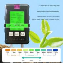 6-In-1 Soil Tester, Black PH Meter - A - View 2