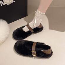 Women Home Slippers - Black - View 5