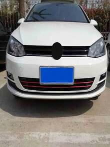 4件組反光汽車貼紙，適用於前引擎蓋與水箱罩，汽車裝飾與造型，適合 VW Golf 6 7 Tiguan - A - 查看 7