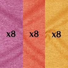 6/12/24/40pcs Bulk Pack Soft Quick-Dry Face Towels, Hand & Face Washcloths, Women's Bathroom Shower Body Cleaning Cloths, Viscose Fiber Multi-Purpose Fingertip Towels (Multi-Color, 10 X 10 Inches) - Multicolor - View 52