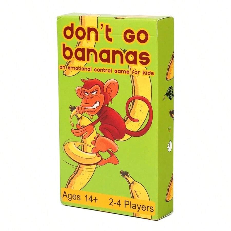 Don't Go Bananas 卡牌遊戲,適合約會之夜、旅行探險與社交技巧遊戲 - 淺灰色 - 查看 1