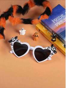 1pc Halloween Fashion Glasses - Halloween Funny Bat Party Fashion Glasses For Both Men And Women, Decorative Props For The Party,Fashionable Eyewear For Gatherings - Multiple Styles - View 5