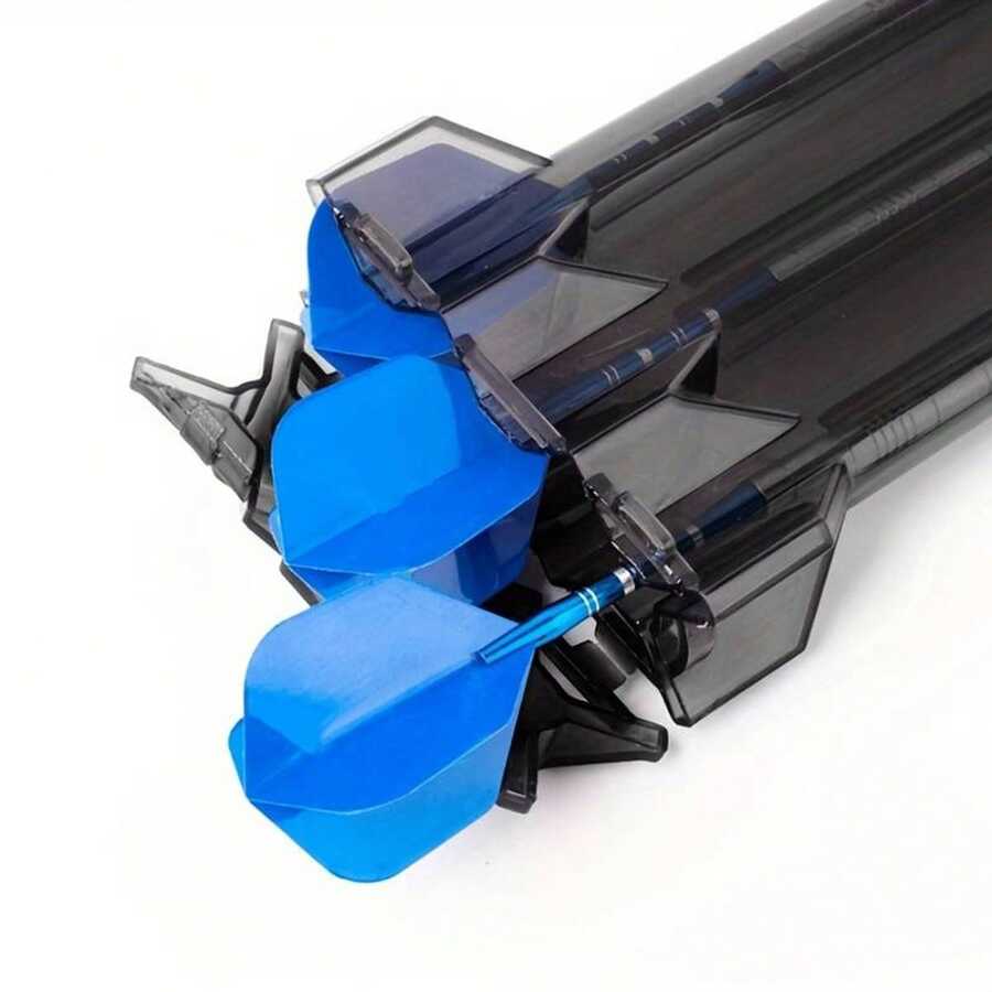 1pc Portable Darts Box With Lock Buckle, Durable Dart Storage Case For Indoor Games - Style 1 - View 1
