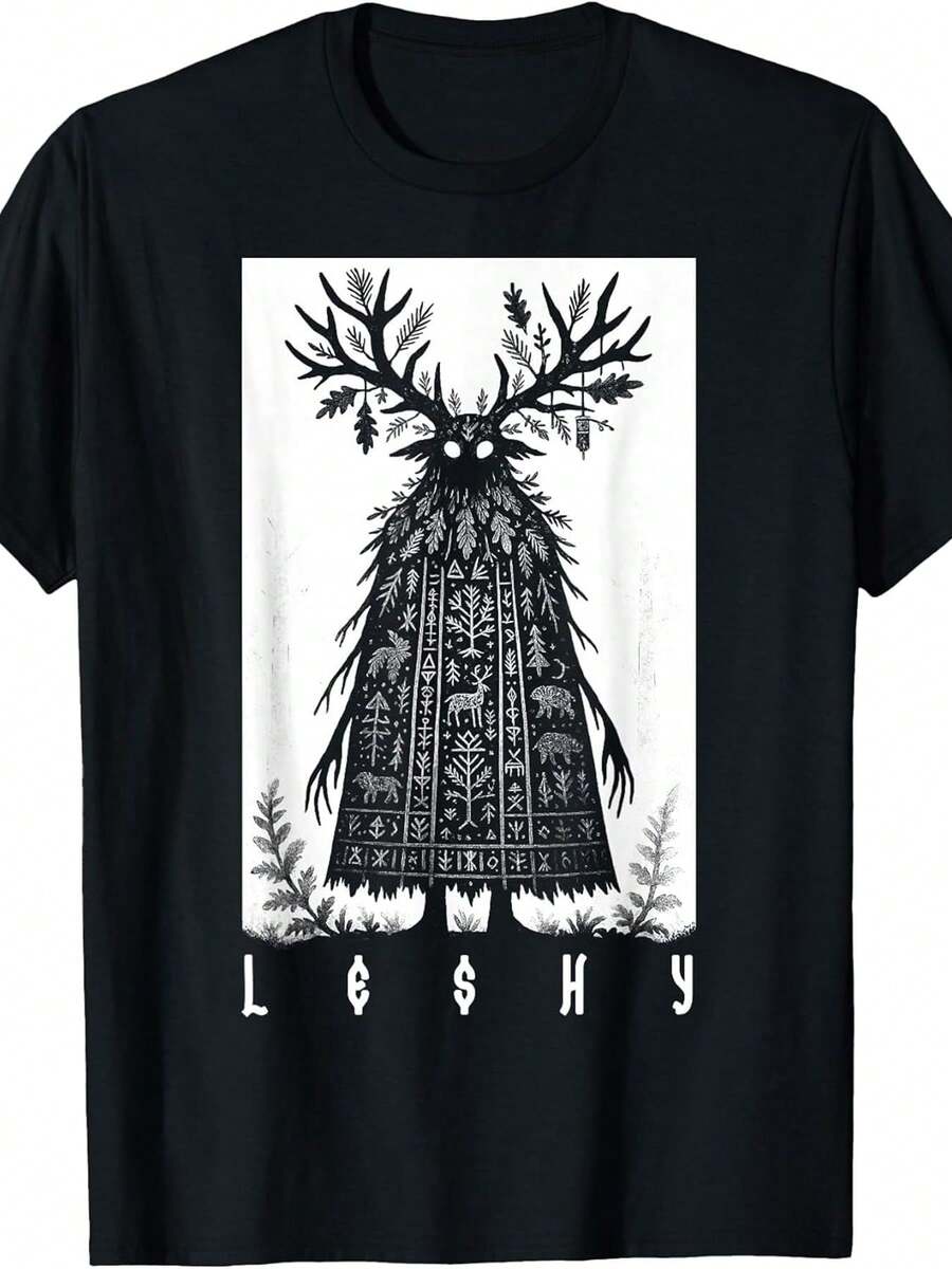 Men T-Shirts - Black - View 1