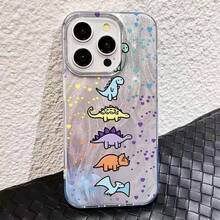 NcmRyu Heart Cartoon Dinosaur Silicone Phone Case, Suitable For Daily Use, Compatible With Apple 17, 16, 15, 14, 13, 12, 11 Pro Max And Various Models. It Features Waterproof, Shockproof And Scratch-Resistant Functions. - White - View 29