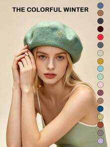 Heart Logo Beret