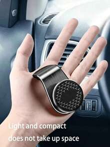 Car Air Vent Mini Magnetic Phone Holder, Universal Multi-Function Phone Navigation Mount, Car Dashboard Mount, Detachable Easy Installation, 360° Adjustable, Super Strong Magnetic Force, High Stability, Suitable For All Smartphones, Perfect Gift For Family And Friends, Car Accessories, Car Phone Holder - Multicolor - View 3