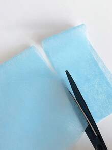 100PCS Disposable Non-Woven Nail Dust Collector Filter, Cuttable Lint-Free Dust Filter Pad, Manicure Grinding Vacuum Replacement Tool, For Daily Nail Art And Salon Use - Multicolor - View 4