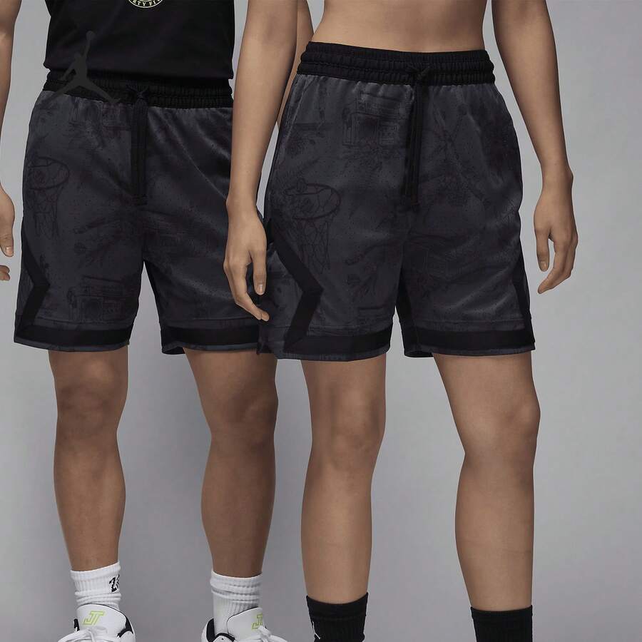 Nike Authentic Summer New SB Unisex Reversible Skateboard Basketball Shorts FN2594-010 - FV8615-010 - View 1