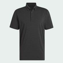 Adidas Kemeja Polo Kasual Baru Bahan Sutra Es Cepat Kering dengan Kerah Lengan Pendek untuk Pria - Abu-abu gelap - View 3