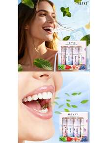 Portable Breath Spray Set 4pcs, Fresh Mint Mouth Spray, Fruit Flavor Oral Freshener, Pocket Size Breath Freshener For Travel, Work And Daily Use - Probiotics - View 6