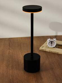 Haus Hana LED Desk Lamp,Vintage LED Desk Lamp,Rechargeable Touch Sensor Light,USB Rechargeable Wireless Night Light,Decoration For Restaurant Hotel Bedroom - Black - View 1