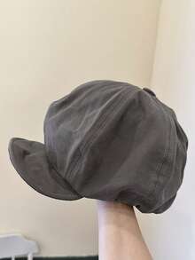 Vintage Newsboy Cap, Face-Flattering Design, Casual Versatile, Essential Retro Artistic Accessory For Women, Breathable And Comfortable, Artist Style - Multicolor - View 13