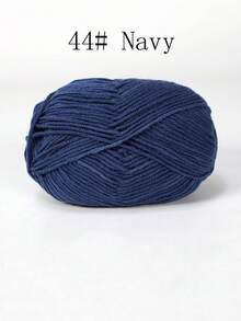 4-Ply Milk Cotton Yarn For Crocheted Blanket, Clothes, Handbag, Slippers, Various Color Combinations, 50g Per Piece, Autumn And Winter Crocheted Scarves, Hats, Sweaters, Etc. DIY Gifts, Suitable For Beginners - Multicolor - View 51