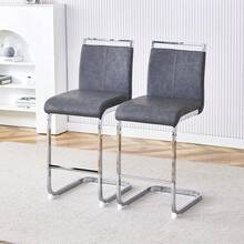 Barstools - Silver - View 1