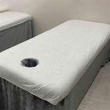 Disposable Perforated Massage Bed Cover, Smooth Fabric, Easy To Clean, Suitable For Beauty Salon Massage Bed, Disposable Bed Sheet, Spa Supplies - Multicolor - View 6