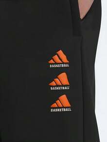 Adidas TIRO24 SWPNT春秋男子足球運動休閒訓練長褲 - 黑色 - 查看 4