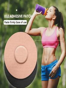 20/50 Waterproof & Sweat-Proof Adhesive Patches, Non-Slip Sticky, Suitable For Sports, Fitness, Blood Glucose Monitoring, Muscle Training, Invisible & Painless, Sports Sensor Patches, Breathable Water-Resistant Adhesive Sheets, Suitable For Climbing, Running & Other Sports, Sweat-Resistant, Can Install And Protect , Suitable For Gym Use - Multicolor - View 10