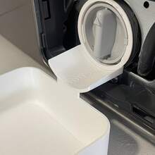White Washing Machine Drain Pan, Practical Anti-Overflow Design, Suitable For Front-Loading Washing Machines, Easy Installation In Minutes - Multiple Styles - View 7