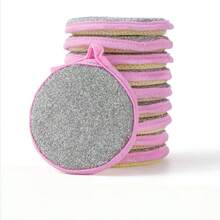Dishwashing Sponge Scrubber Double-Sided Sponge Brush Magic Cleaning Cloth Non-Stick Oil Dishcloth Scrubbing Pad - Sponge - View 5