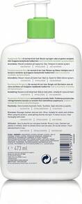 CeraVe 保濕潔面乳 473ml，無香料溫和臉部與身體洗面乳，含神經醯胺，保濕不發泡潔面乳，適用於中性至乾燥敏感肌膚，修復皮膚屏障的日常臉部清潔 - 1包 - 查看 3