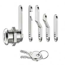Multi-Lock Plate Universal Mailbox Lock, Fits Mailbox, Wardrobe, Storage Cabinet, Hardware Anti-Theft Lock, Easy Installation, Sturdy And Durable Replacement Lock Accessories, Tongue Lock, Toolbox Lock Set - Multiple Styles - View 19