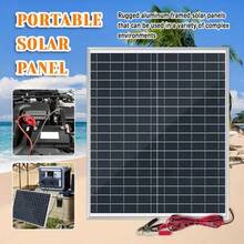 50W Home Solar Panel Kit, Optional Detachable Controller Set - Black - View 5