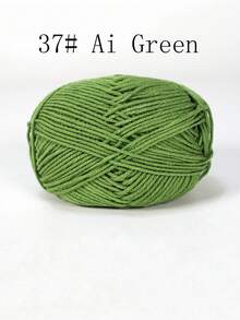 4-Ply Milk Cotton Yarn For Crocheted Blanket, Clothes, Handbag, Slippers, Various Color Combinations, 50g Per Piece, Autumn And Winter Crocheted Scarves, Hats, Sweaters, Etc. DIY Gifts, Suitable For Beginners - Multicolor - View 63