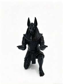 Ancient Egyptian Anubis Themed Creative Pen Holder | Desktop Decor/Storage Dual-Use Jackal Head God Design | Suitable For Study/Office/Student Dormitory Ancient Themed Decorative Gift - Ancient Egyptian Anubis Themed Creative Pen Holder - View 6
