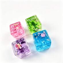 1pc Ocean Style Squishy Block Toys, Squishy Toys, Summer Multi-Item Party Favor Bags - Creative Ocean Style Squishy Toys, Suitable For Christmas/Halloween Party Gifts, Fun Classroom Reward Supplies, Random Styles - Multicolor - View 4