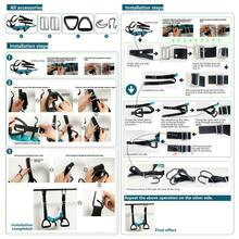 Adjustable Over-The-Door Cervical Traction Device, Portable Neck Stretching Hammock Decompressor, Ergonomic Relaxation Strap - Navy Blue - View 10