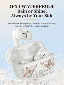 HP H10I Wireless Sports Earbuds | 30-Hour Long Battery Life, Clear Voice Calls, TWS Stereo, Compatible With IPhone And Android, Comfortable For All Ages, Suitable For Running, Sports, Listening To Music, Great Gift Choice, Printed Design. - View 9