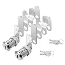 Multi-Lock Plate Universal Mailbox Lock, Fits Mailbox, Wardrobe, Storage Cabinet, Hardware Anti-Theft Lock, Easy Installation, Sturdy And Durable Replacement Lock Accessories, Tongue Lock, Toolbox Lock Set - Multiple Styles - View 21