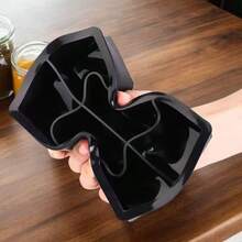 Grid Large Silicone Ice Cube Tray Mold, Square Refrigerator, DIY Frozen Drink Mold, Easy-Release Ice Cube Tray, For Home And Bar - Multicolor - View 6