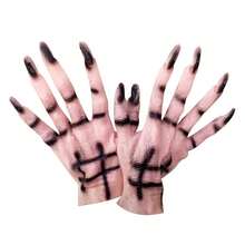 1 Pair/Horror Trick Horror Devil Vampire Monster Wolf Claw Gloves Halloween Ghost Gloves Show Cosplay Costume Props Holiday Props - Multicolor - View 12