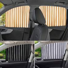 Magnetic Car Sunshade Window Curtains Auto Window Sun Shade Privacy Sun UV Protection Window Shield Car Interior Accessories - A - View 6