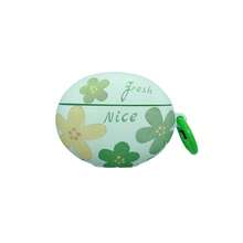 1pc Fresh Oil Painting Green Shockproof Earphone Case Compatible With Huawei FreeBuds Se2/Se3/Se4/5i/6i/7i/Freeclip2/2 Collector's Edition/Pro3/Pro4 Wireless Earbuds Protective Cover - Oil Painting Green Flower - View 10