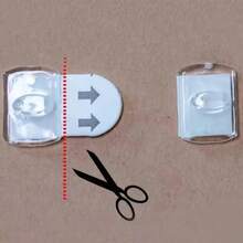 40/60pcs Strong & Removable Decorative Hooks, Damage-Free Durable Adhesive Hooks, Suitable For Kitchen & Indoor Decoration - Multi-Functional Mini Lightweight Wire Clips, Easy To Hang, Perfect For Home, Room, Party, Christmas Decoration Use. - View 10