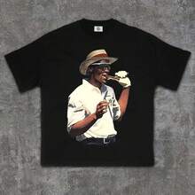 Men Sports Tees & Tanks - Black - View 1