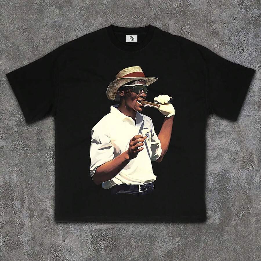 Men Sports Tees & Tanks - Black - View 1