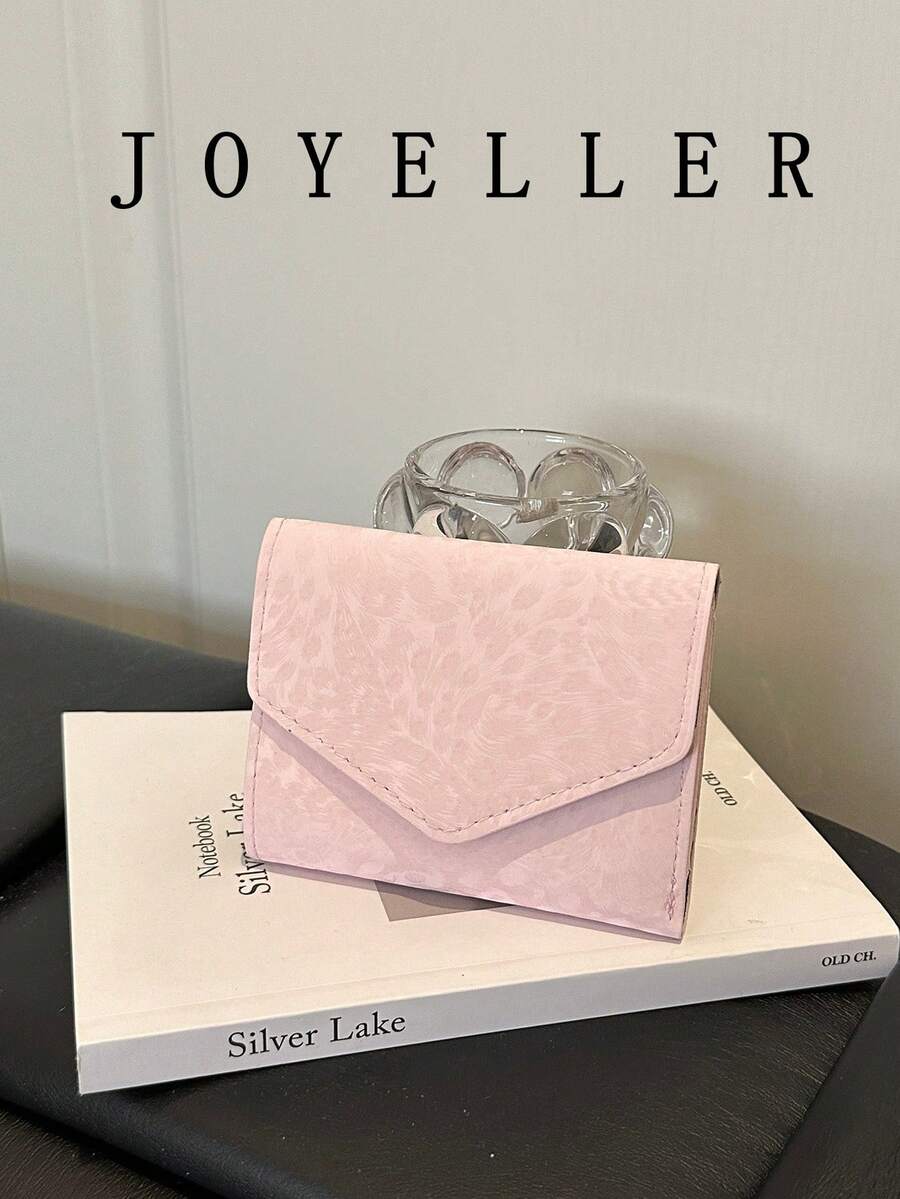 Short-Sleeved Everyday Versatile Women's Wallet In Solid Color, Elegant And Stylish, Simple And Practical Bag