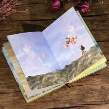 [Wilderness Notebook] Life Is Wilderness 筆記本 | 110頁全彩，7.41 X 5.04 英吋，精美風景設計搭配氣球與野花 - 適合日記、素描與創意寫作的文具筆記本，學生校園用品 - 彩色 - 查看 11