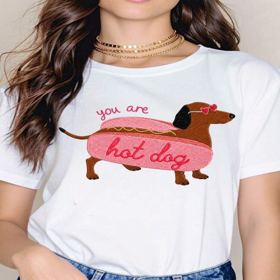 Retro Cat Lovers, Nine Lives Graphic, 100% Cotton Oversized Soft Breathable Casual Crewneck Short Sleeve Top, Streetwear Summer Vibes Kawaii Aesthetic - 白色 - 查看 1