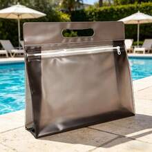 EA Swimming Bag: Wet And Dry Items Separate Storage Bag, Suitable For Beach Or Pool Travel, Swimsuit Storage Bag, Zipper Closure Design, Lightweight And Convenient, Suitable For Storing Swimsuits, Towels And Travel Essentials, Perfect For Beach, Pool, Gym And Vacation Occasions - Multicolor - View 10
