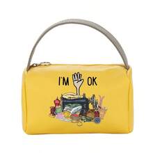 1pc Women's Makeup Bag, Large Capacity Travel Cosmetic & Wash Storage Bag - Multicolor - View 14