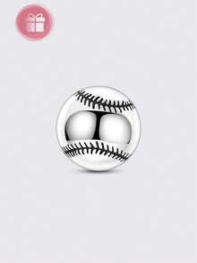 1pc Sports Ball Pendant Bead, Volleyball Basketball Football Baseball, Suitable As Gift For Sports Enthusiasts, Can Be Paired With Original Bracelet And Necklace For DIY - Multicolor - View 16